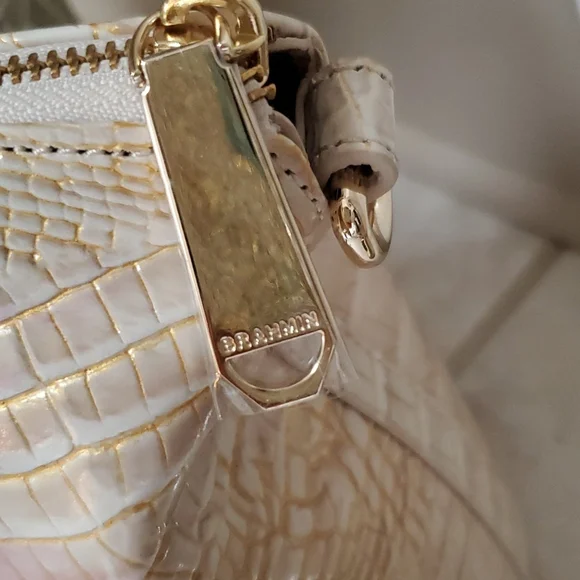 🧡💛 BRAHMIN ENTICE OMBRE Duxbury Satchel & Ady Wallet 💛🧡 - Picture 11 of 13